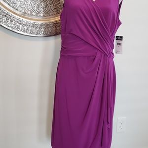 Chaps Street Length Dress